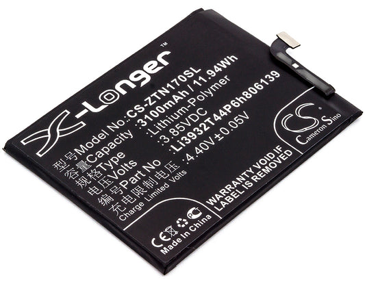 Replacement Battery for ZTE Nubia Z17 – Mobile, SmartPhone – 3100mAh / 3.85V - image 1