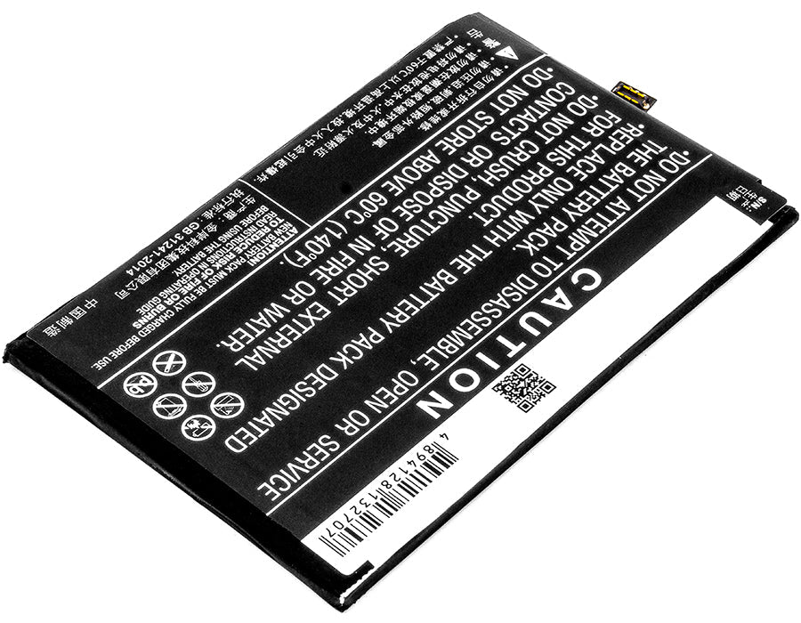 Replacement Battery for ZTE  Nubia N1 – Mobile, SmartPhone – 4900mAh / 18.87Wh / 3.85V