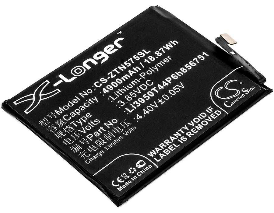 Replacement Battery for Nubia | ZTE N2 – Mobile, SmartPhone – 4900mAh / 3.85V - image 1