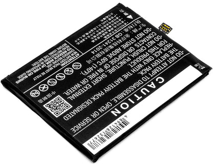 Replacement Battery for ZTE  Nubia N2 – Mobile, SmartPhone – 4900mAh / 18.87Wh / 3.85V