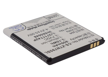 Replacement Battery for ZTE U791 – Mobile, SmartPhone – 850mAh / 3.7V - image 1