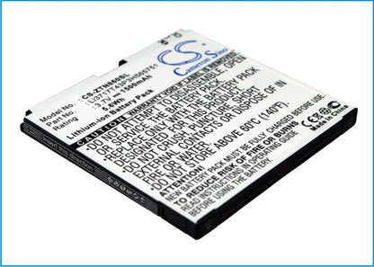 Replacement Battery for USCellular | BoostMobile | Sprint | ZTE | Medion | MetroPCS MWP3505 – Mobile, SmartPhone – 1500mAh / 3.7V - image 1