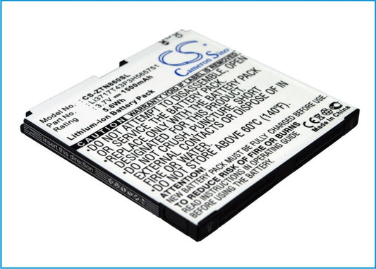 Replacement Battery for USCellular | BoostMobile | Sprint | ZTE | Medion | MetroPCS MWP3505 – Mobile, SmartPhone – 1500mAh / 3.7V - image 1