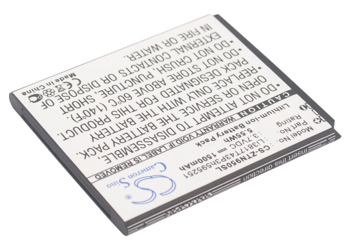 Replacement Battery for ZTE N9500 – Mobile, SmartPhone – 1500mAh / 3.7V - image 2