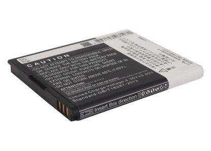 Replacement Battery for ZTE  Blade G – Mobile, SmartPhone – 2000mAh / 7.60Wh / 3.8V