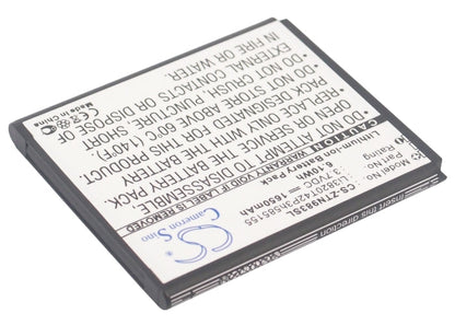 Replacement Battery for ZTE  N983 – Mobile, SmartPhone – 1650mAh/6.11Wh / 3.7V