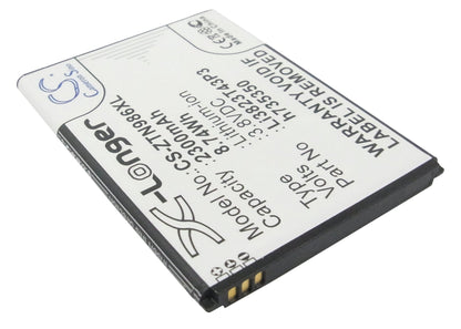 Replacement Battery for AT&T  Maven 2 – Mobile, SmartPhone – 2300mAh / 8.74Wh / 3.8V