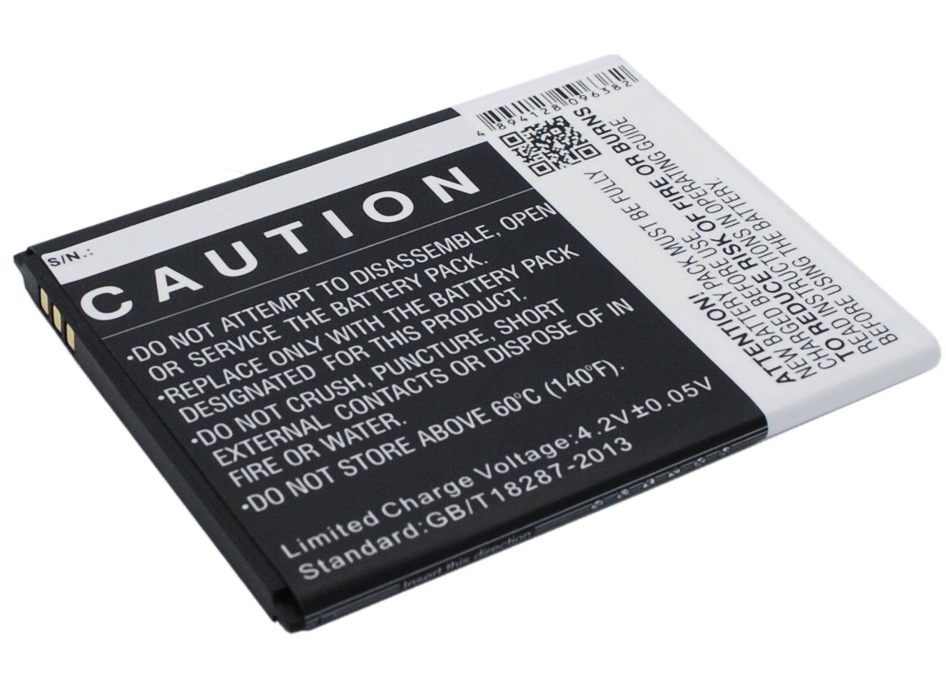 Replacement Battery for A+World | ZTE CG503 – Mobile, SmartPhone – 1650mAh / 3.7V - image 4