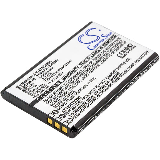 Replacement Battery for ZTE R550 – Mobile, SmartPhone – 700mAh / 3.7V - image 1