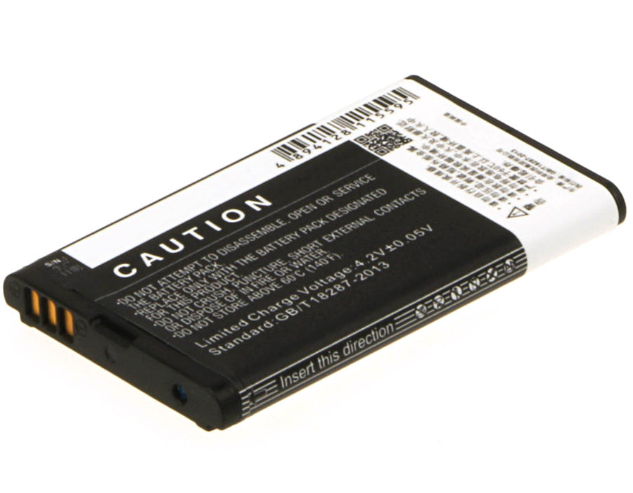 Replacement Battery for Telstra  R90 Tough – Mobile, SmartPhone – 1200mAh /4.44Wh / 3.7V