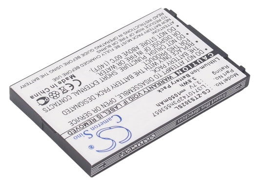 Replacement Battery for Capitel  CBS718 – Mobile, SmartPhone – 1050mAh / 3.89Wh / 3.7V