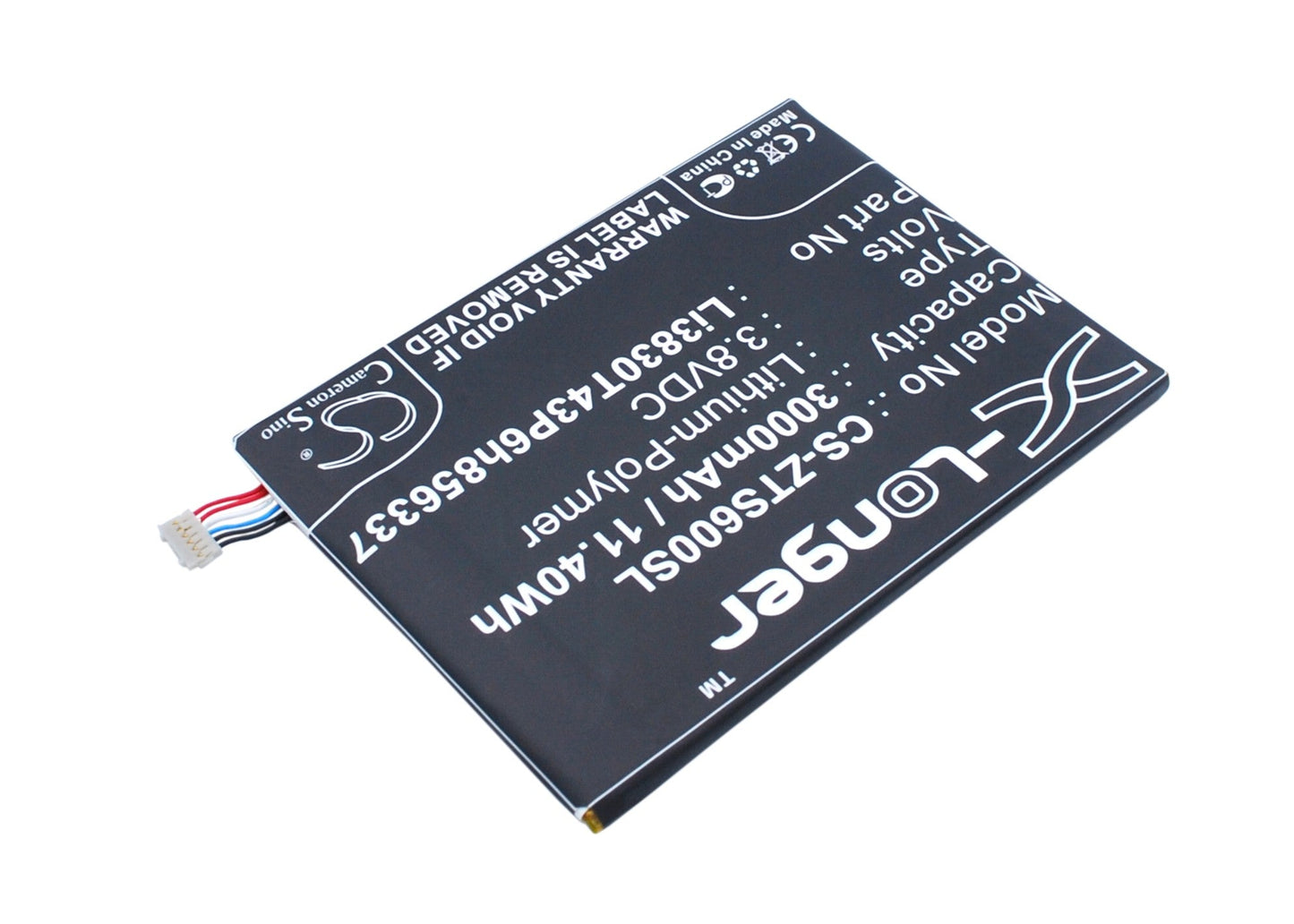Replacement Battery for BlackBerry  Aurora – Mobile, SmartPhone – 3000mAh / 11.40Wh / 3.8V