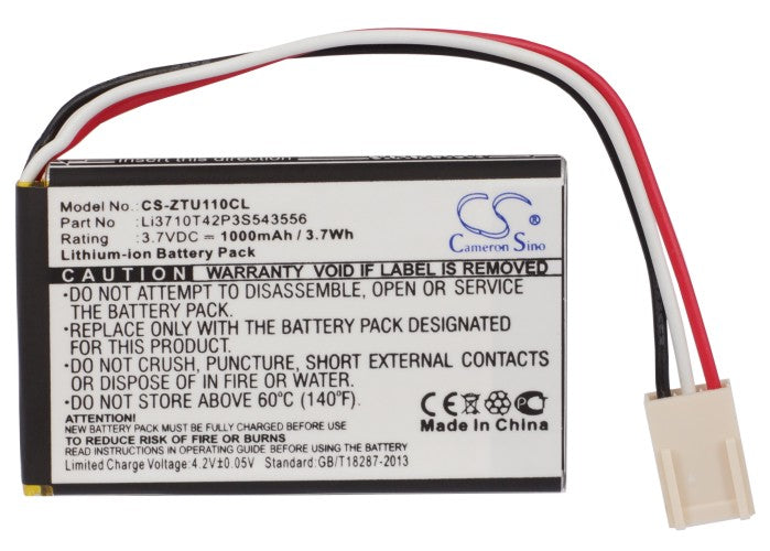 Replacement Battery for ZTE U110 – Cordless Phone – 1000mAh / 3.7V - image 5