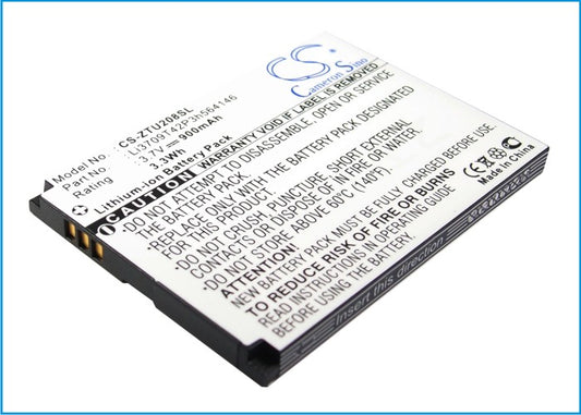 Replacement Battery for ZTE U208 – Mobile, SmartPhone – 900mAh / 3.7V - image 1