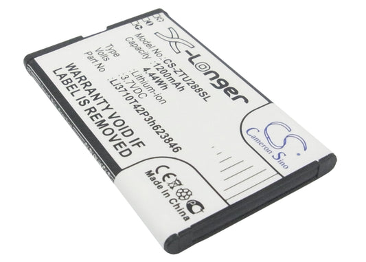 Replacement Battery for ZTE U288 – Mobile, SmartPhone – 1200mAh / 3.7V - image 1