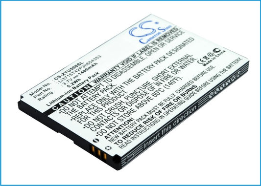 Replacement Battery for ZTE X876 – Mobile, SmartPhone – 1400mAh / 3.7V - image 1