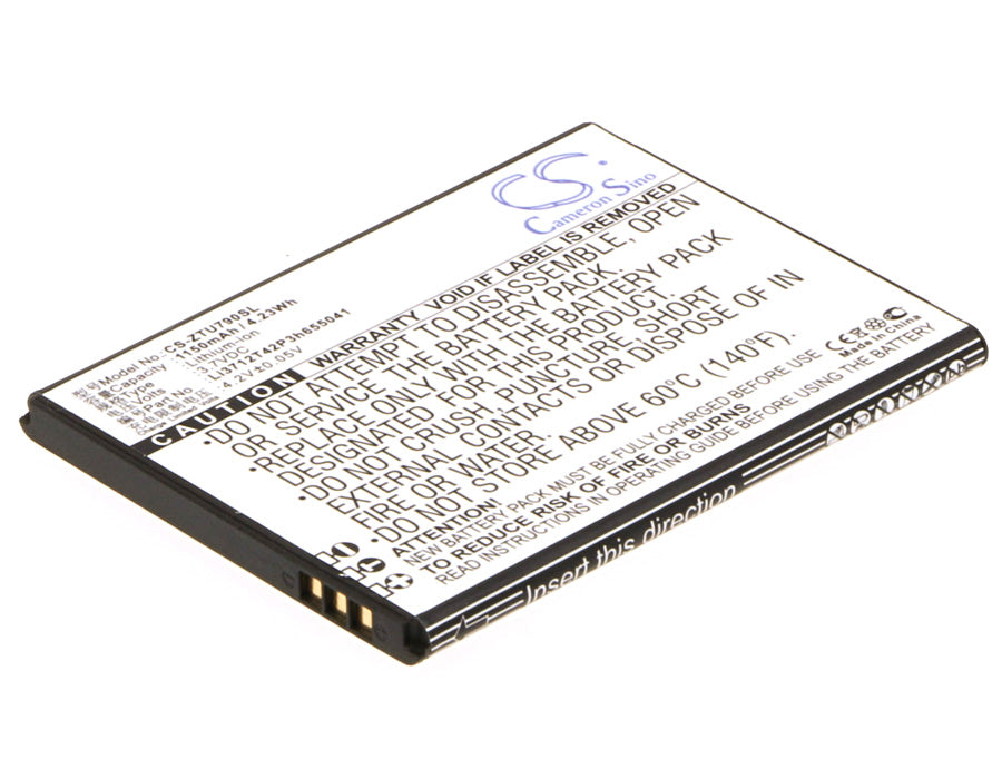 Replacement Battery for ZTE L530G – Mobile, SmartPhone – 1150mAh / 3.7V - image 1