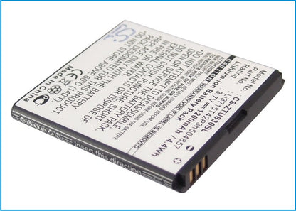 Replacement Battery for Amazing  A1 – Mobile, SmartPhone – 1200mAh / 4.44Wh / 3.7V