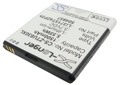 Replacement Battery for ZTE  Blade C2 – Mobile, SmartPhone – 1500mAh / 5.55Wh / 3.7V