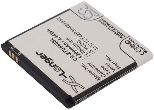 Replacement Battery for ZTE | Amazing U880S2 – Mobile, SmartPhone – 1200mAh / 3.7V - image 1
