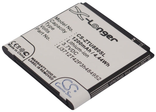Replacement Battery for Amazing  A3 – Mobile, SmartPhone – 1200mAh / 4.44Wh / 3.7V