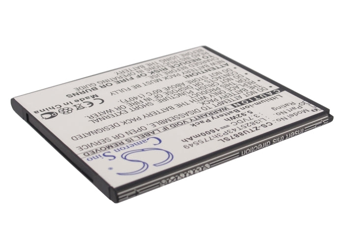 Replacement Battery for ZTE U887 – Mobile, SmartPhone – 1600mAh / 3.7V - image 2