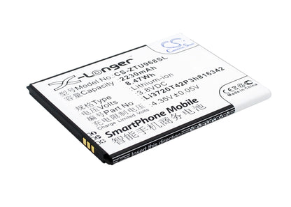 Replacement Battery for ZTE  N968 – Mobile, SmartPhone – 2230mAh / 8.47Wh / 3.8V