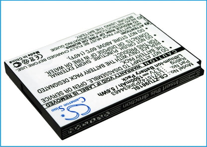 Replacement Battery for ZTE U981 – Mobile, SmartPhone – 1500mAh / 3.7V - image 2