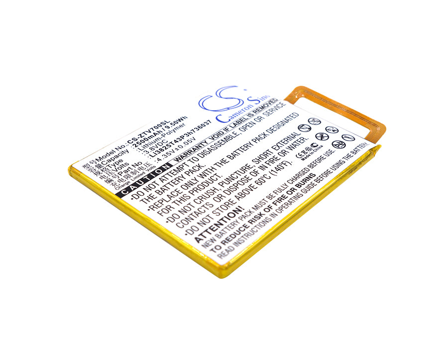 Replacement Battery for ZTE V7 – Mobile, SmartPhone – 2500mAh / 3.8V - image 1