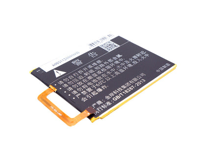 Replacement Battery for ZTE  Blade A2 – Mobile, SmartPhone – 2500mAh / 9.50Wh / 3.8V