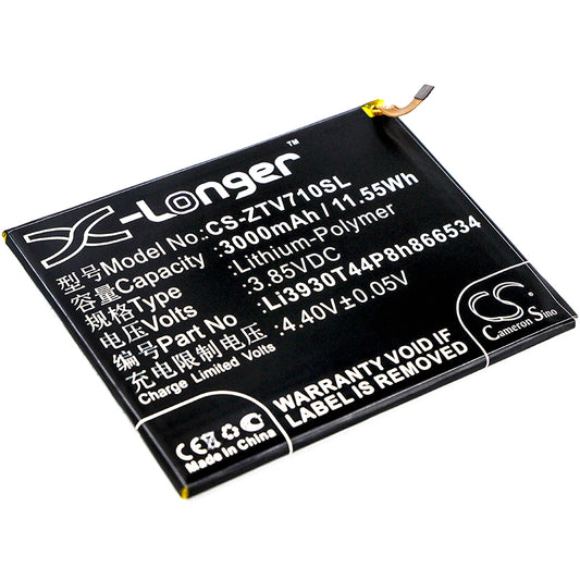 Replacement Battery for ZTE Blade V7 Max – Mobile, SmartPhone – 3000mAh / 3.85V - image 1