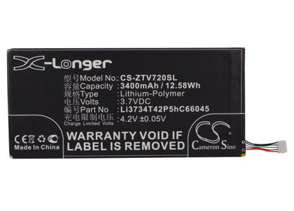 Replacement Battery for ZTE V72 – Tablet – 3400mAh / 3.7V - image 5