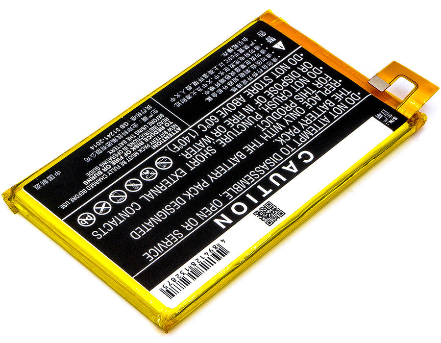 Replacement Battery for ZTE  Blade A2 Plus – Mobile, SmartPhone – 4900mAh / 18.87Wh / 3.85V