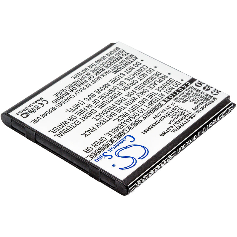 Replacement Battery for ZTE V797 – Mobile, SmartPhone – 1100mAh / 3.7V - image 2