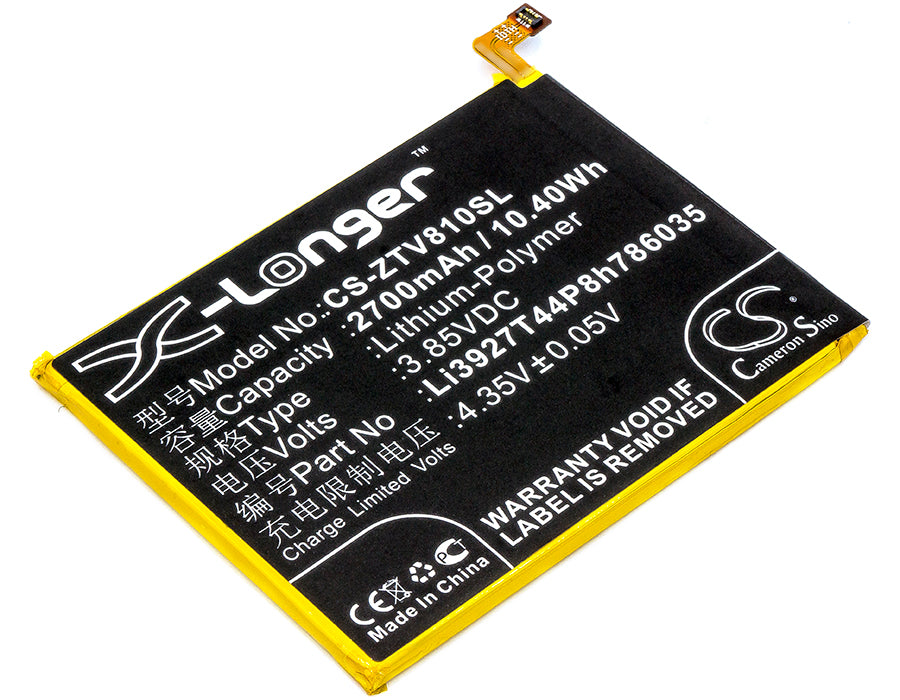 Replacement Battery for ZTE Blade V8 – Mobile, SmartPhone – 2700mAh / 3.85V - image 1