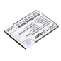 Replacement Battery for ZTE  Blade Q Maxi – Mobile, SmartPhone – 2000mAh / 7.60Wh / 3.8V