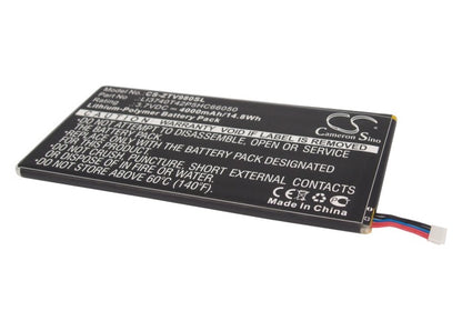 Replacement Battery for ZTE T98 – Tablet – 4000mAh / 3.7V - image 1