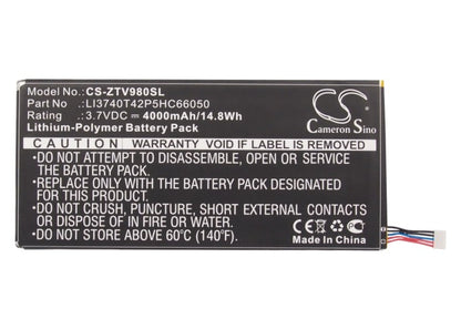 Replacement Battery for ZTE T98 – Tablet – 4000mAh / 3.7V - image 5