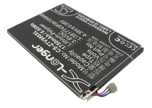 Replacement Battery for NET10  NTZEZ753G3P5P – Mobile, SmartPhone – 1750mAh 6.65Wh / 3.8V