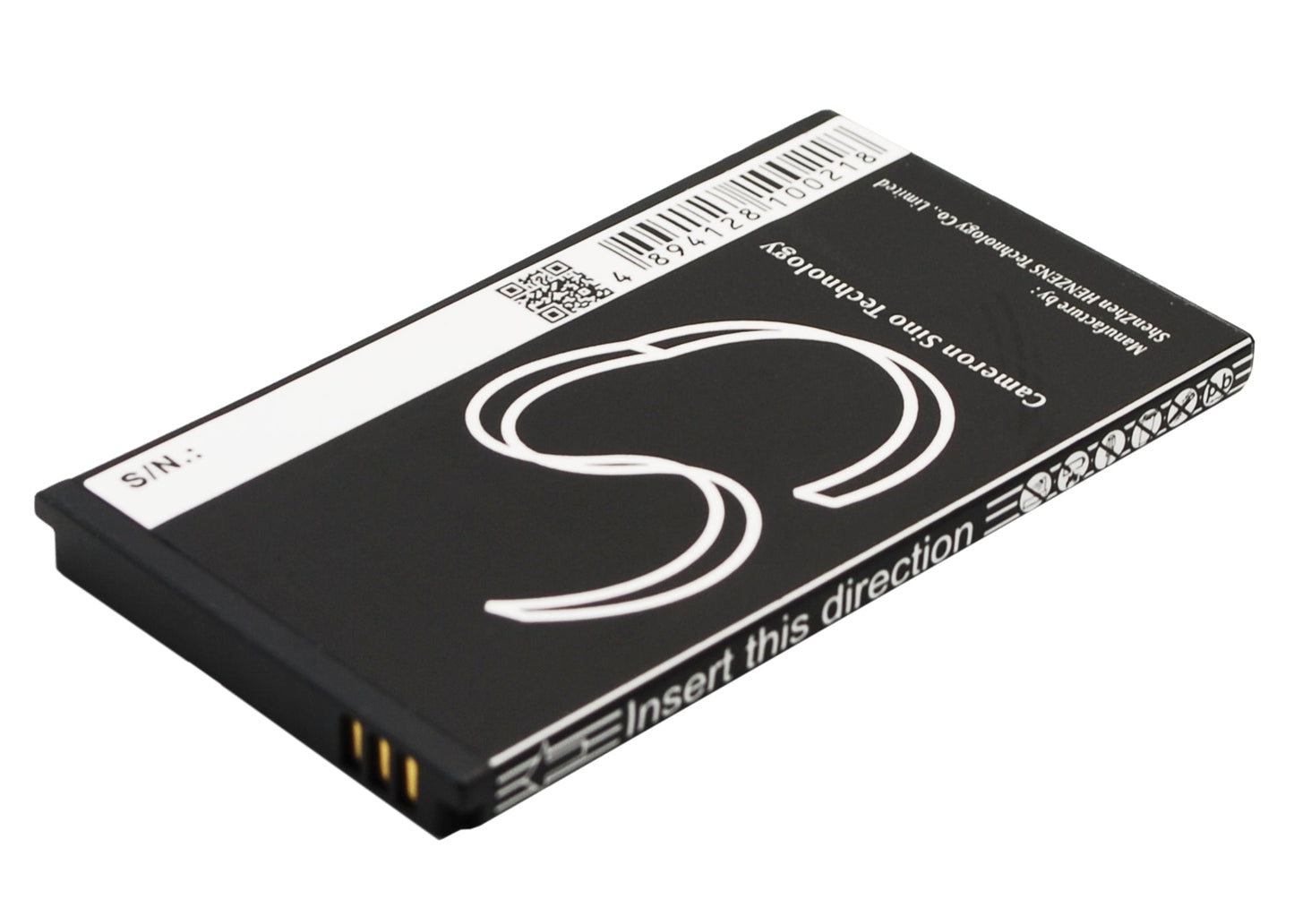 Replacement Battery for ZTE  Score M – Mobile, SmartPhone – 1250mAh / 4.63Wh / 3.7V