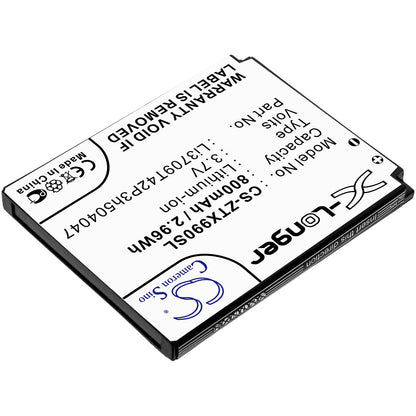 Replacement Battery for Orange  CG990 – Mobile, SmartPhone – 800mAh / 2.96Wh / 3.7V