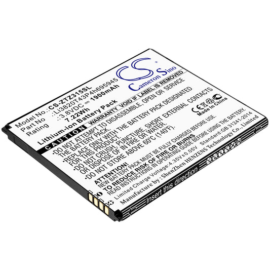 Replacement Battery for ZTE Blade Vantage 2 – Mobile, SmartPhone – 1900mAh / 3.8V - image 1