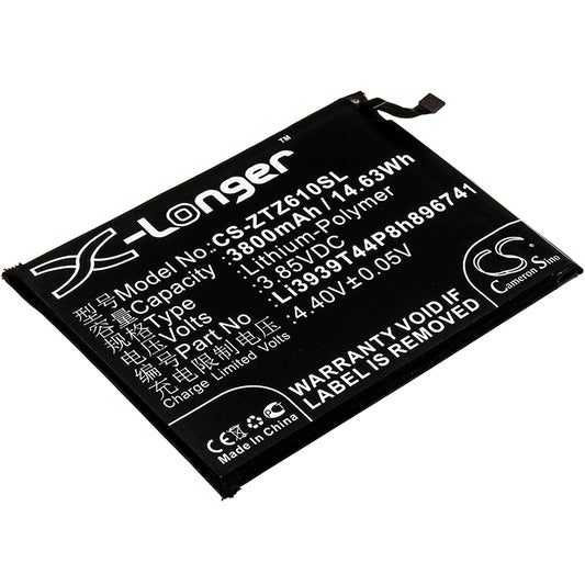 Replacement Battery for ZTE Blade Max View – Mobile, SmartPhone – 3800mAh / 3.85V - image 1