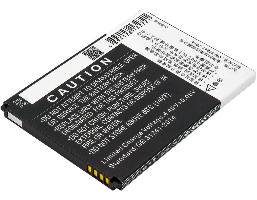 Replacement Battery for ZTE  Avid Trio – Mobile, SmartPhone – 2800mAh / 10.78Wh / 3.85V
