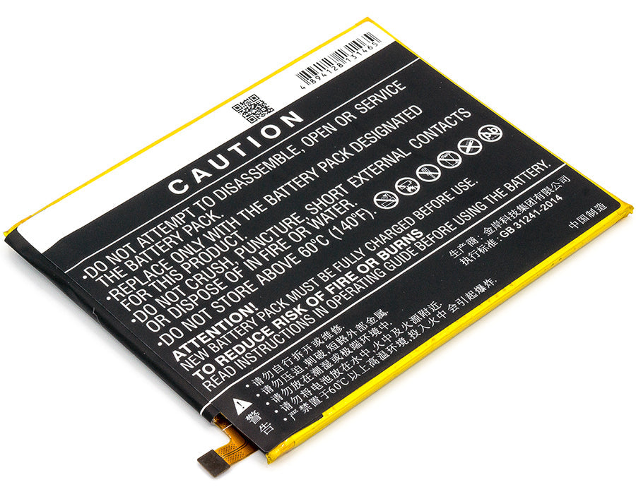 Replacement Battery for ZTE  Blade Z Max – Mobile, SmartPhone – 4050mAh / 15.59Wh / 3.85V