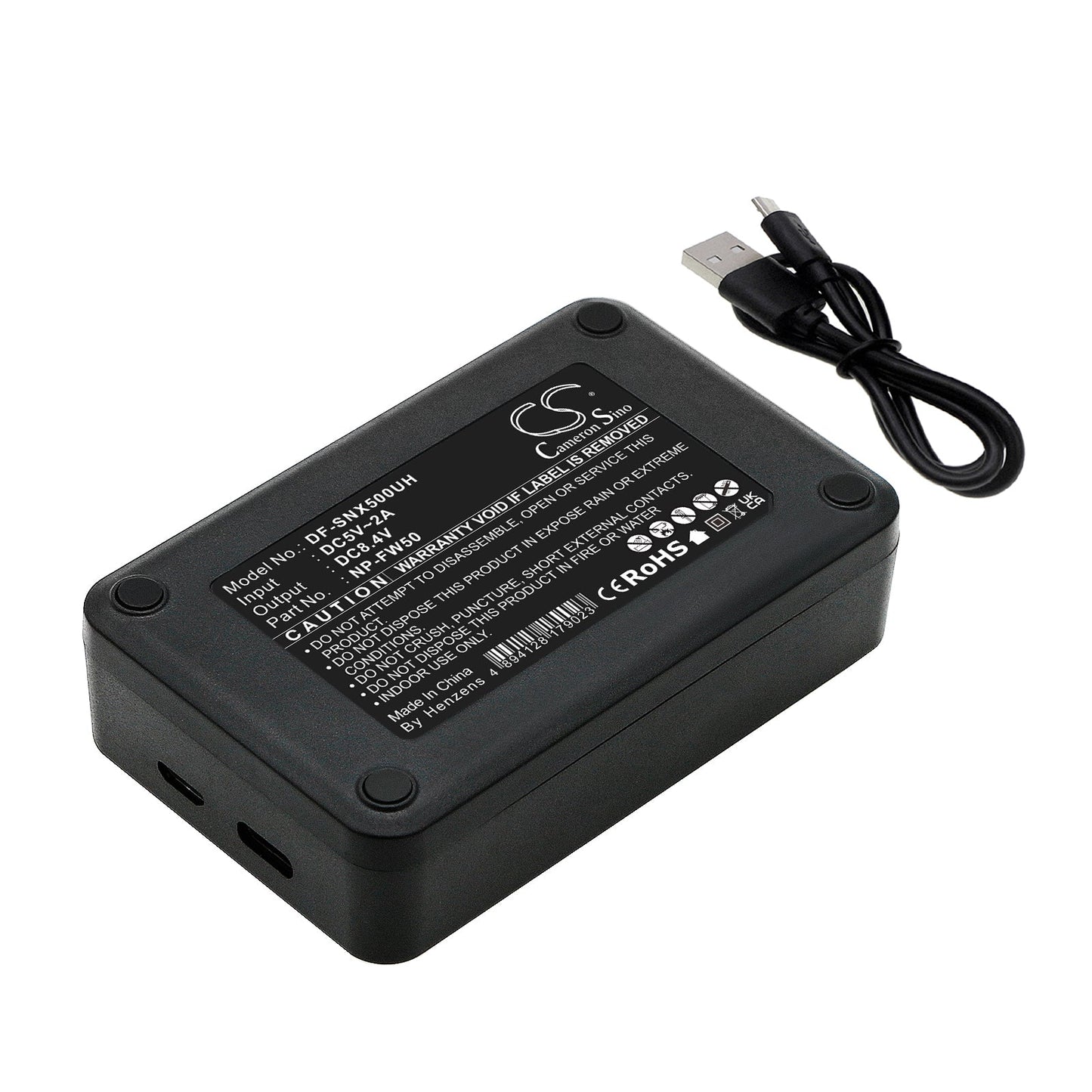 Replacement Battery for Sony  
DLSR A55 – Camera Charger –  /  V