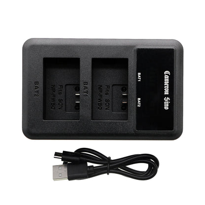 Replacement Battery for Sony  
DLSR A55 – Camera Charger –  /  V